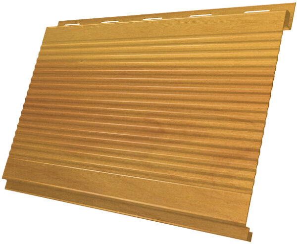 Вертикаль 0,2 gofr 0,45 Print Elite с пленкой Golden Wood