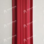 Евроштакетник металлический 115 мм RAL 3003 П - образный 0.5 мм - Изображение 1