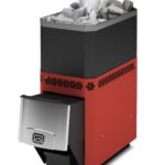 Печь для бани Теплодар РУСЬ-12 Л терракота (12-18 куб.м.) - Изображение 1