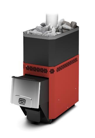 Печь для бани Теплодар РУСЬ-18 Л терракота (12-18 куб.м.) - Изображение 1