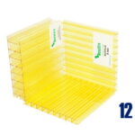 Сотовый поликарбонат Novattro 10 мм цветной 2.1х6 м - Изображение 4