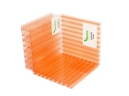 Сотовый поликарбонат Novattro 4 мм цветной 2.1х6 м - Изображение 1