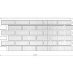 Фасадная панель Fineber Кирпич бежевый 1137х470 мм - Изображение 2