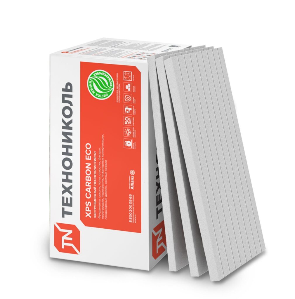 XPS Технониколь CARBON ECO FAS/1S/2 1180х580х50 8 шт - Изображение 1