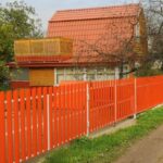 Евроштакетник металлический 110 мм RAL 2004 полукруглый 0.5 мм - Изображение 2