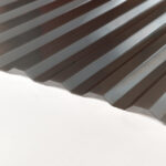 Профилированный поликарбонат трапеция цветной матовый 1,05х2 0,8 мм - Изображение 2