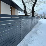 Забор Ранчо металлический RAL 7024 - Изображение 1