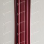 Евроштакетник металлический 85 мм RAL 3005 П-образный 0.5 мм - Изображение 1