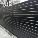 Забор Ранчо металлический RAL 9005 - Изображение 3