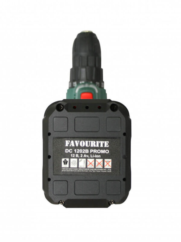 Дрель-шуруповерт 12В FAVOURITE DC 1202B PROMO — изображение 6