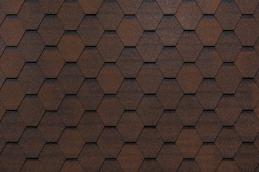 Гибкая черепица Tegola Top Shingle Смальто коричневая - Изображение 1