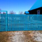 Евроштакетник металлический 110 мм RAL 5021 полукруглый 0.5 мм - Изображение 2