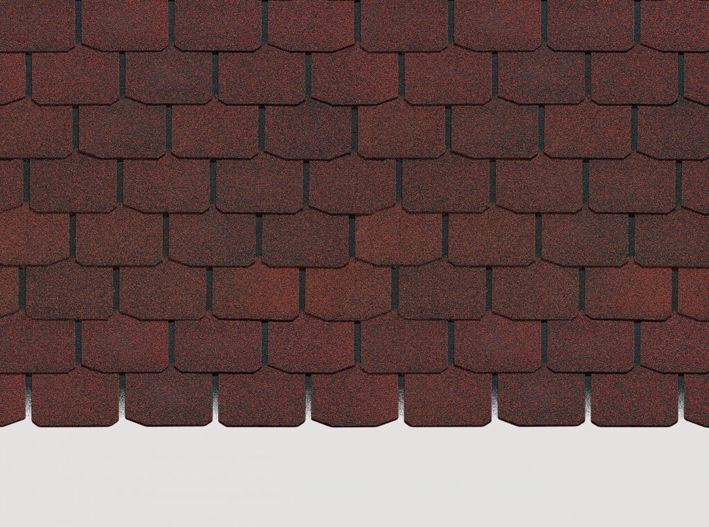 Черепица гибкая Docke Standard Крона красная - Изображение 1