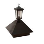 Металлический колпак на забор Ампир RAL 5005 - Изображение 1
