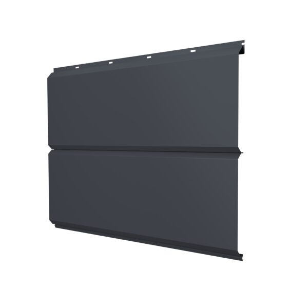ЭкоБрус new 0,45 Drap с пленкой RAL 7024 мокрый асфальт