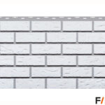 Фасадная панель Fineber Кирпич мелованный белый 1137х470 мм - Изображение 1