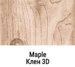 Евроштакетник металлический 110 мм Клен 3D полукруглый 0.5 мм - Изображение 1