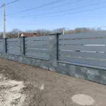 Забор Ранчо металлический RAL 7024 - Изображение 4