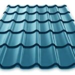 Металлочерепица Супермонтеррей Полиэстер RAL 5021 - Изображение 1