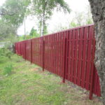 Евроштакетник металлический 115 мм RAL 3003 П - образный 0.5 мм - Изображение 3