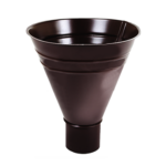 Воронка водосборная металлическая МеталлПрофиль МП Престиж 125 х 100 - Изображение 5