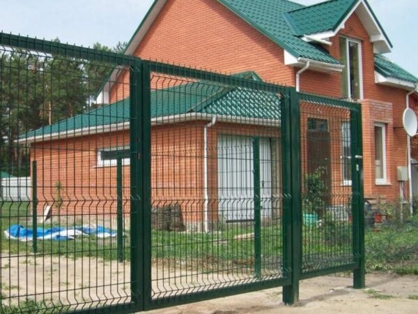 Калитка из 3d сетки Гранд Лайн 1730x1000 мм RAL 6005 — изображение 2
