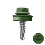 Саморез 5,5х19 RAL 6002 Зеленый лист - Изображение 1