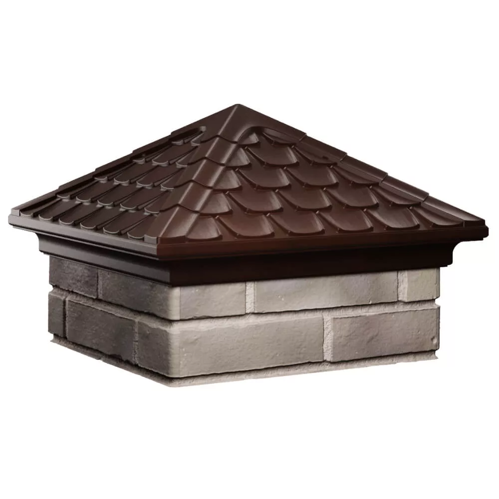 Колпак ZKING ELBRUS 385 x 385 Коричневый — изображение 2