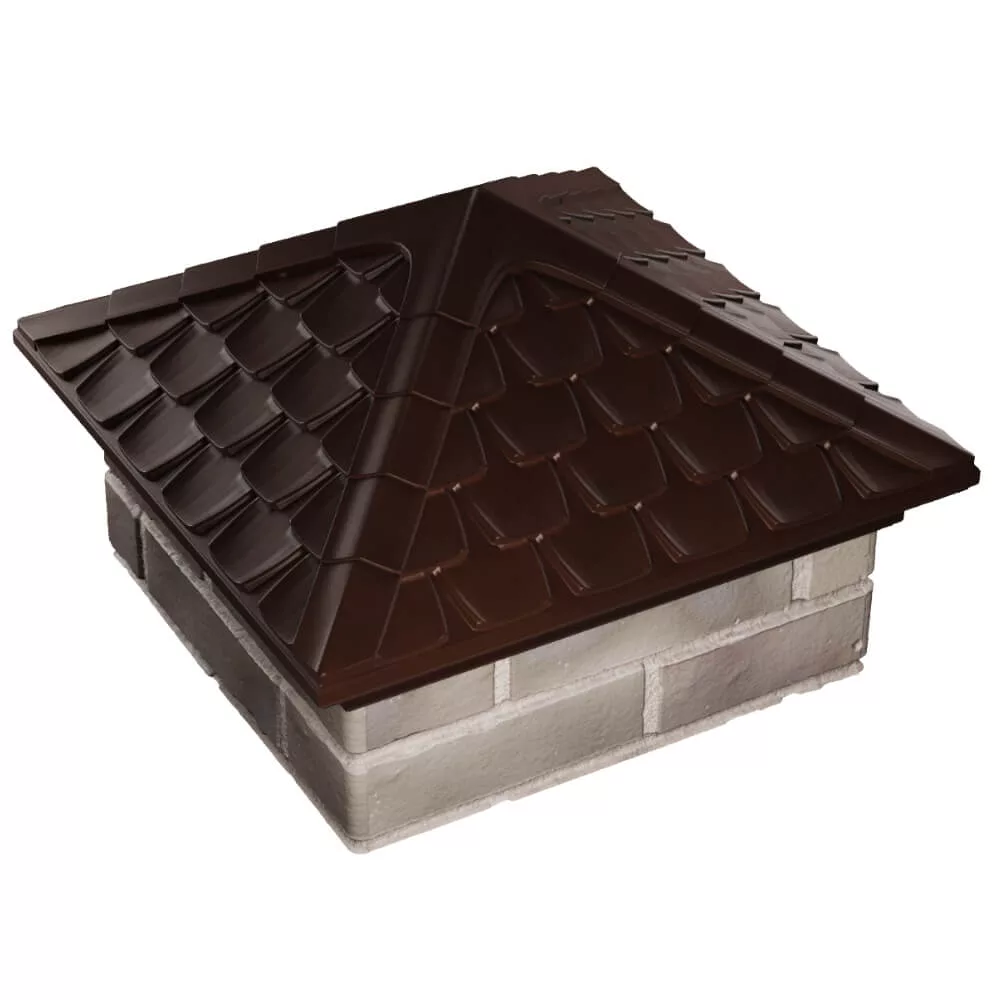 Колпак ZKING ELBRUS 385 x 385 Коричневый — изображение 4