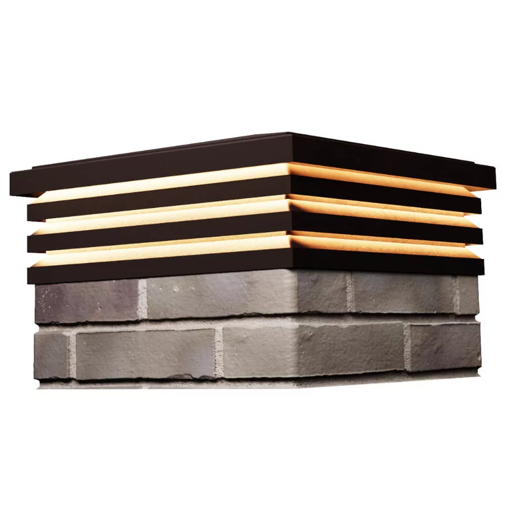 Колпак ZKING BONA 385 x 385 Коричневый с подсветкой — изображение 2