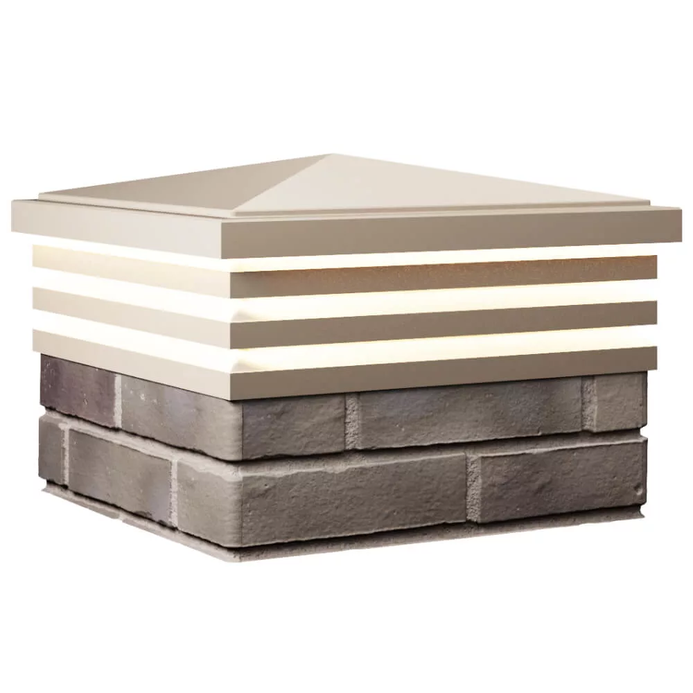 Колпак ZKING BONA 385 x 385 Бежевый с подсветкой — изображение 3