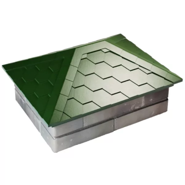 Колпак ZKING EVEREST 520 x 390 Зеленый