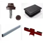 Комплектующие для забора из евроштакетника