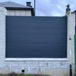 Забор Ранчо металлический RAL 7024 матовый - Изображение 3