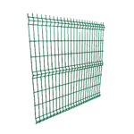 Сетка для забора металическая зеленая 3д
