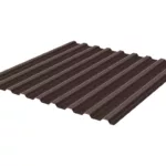 Профнастил НС-20 (МП 20) RAL8017 Шоколад 1150(1100)мм 0,50мм ГОСТ Стальной Бархат - Изображение 1