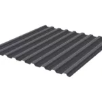 Профнастил НС-20 (МП 20) RAL7024 Серый Графит 1150(1100)мм 0,50мм ГОСТ Стальной Бархат - Изображение 1