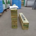 Рама-грядка для теплицы 3х4м (брус 50х150мм, обработан антисептиком) (комплектация: 4м*4шт, 3м*2шт, 1м*2шт) - Изображение 3