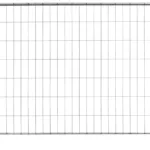 Секция ROUND в рамке 2,0х3,45м 3,0мм GL временное ограждение цинк яч. 255х100 - Изображение 1
