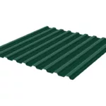 Профнастил НС-20 (МП 20) RAL6005 Зеленый Мох 1150(1100)мм 0,50мм ГОСТ Стальной Бархат - Изображение 1