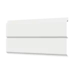 Металлический сайдинг белый