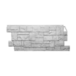 Фасадная панель Белый камень