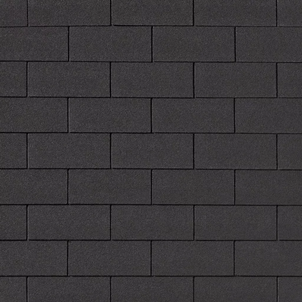 Гибкая черепица QUIET TILE Brick Черный - Изображение 1