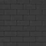 Гибкая черепица QUIET TILE Brick Черный - Изображение 1