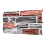 Металлический сайдинг под кирпич