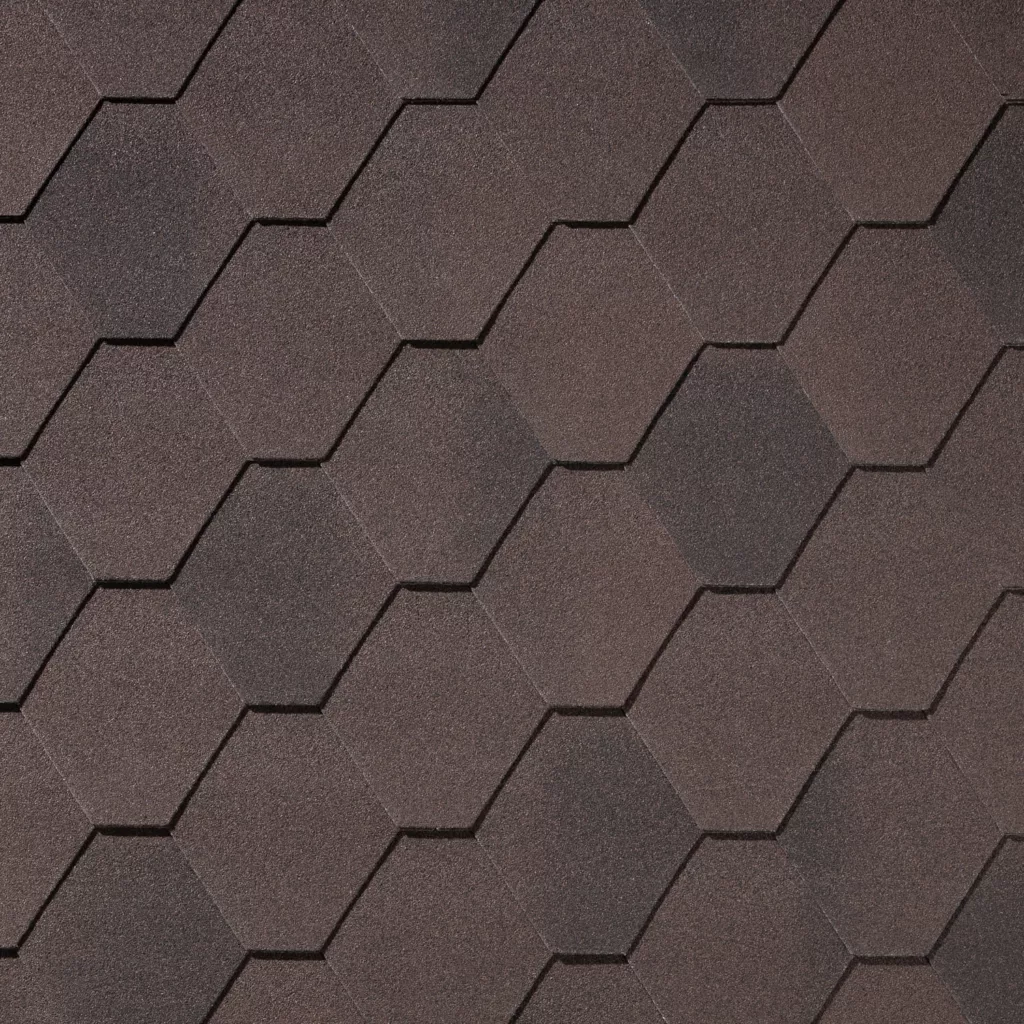 Гибкая черепица QUIET TILE Rombica Коричневый - Изображение 1
