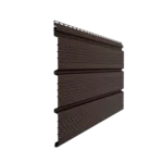 Софит коричневый с перфорацией