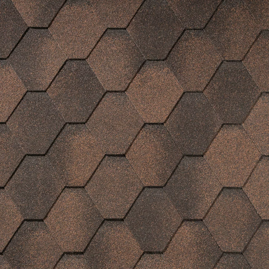 Гибкая черепица QUIET TILE Rombica Медь - Изображение 1