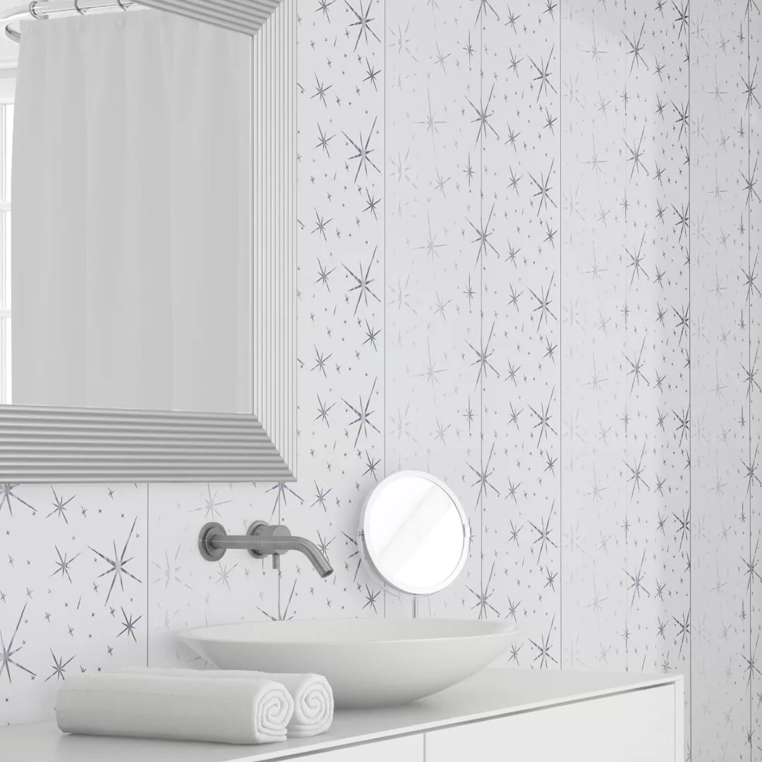 Панель ПВХ Stella Голография 3D, Базис, Галактика, 2700х250х8 - Изображение 5